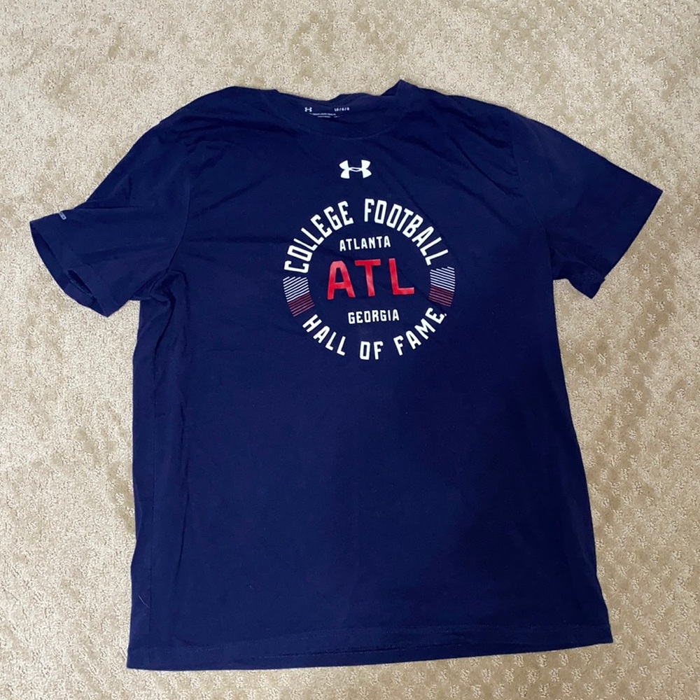 college football hall of fame UA tee shirt